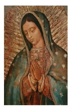 Imagen 1 de 1 de Lienzo Kit Pintura Diamantes Virgen Guadalupe Grupo Educar