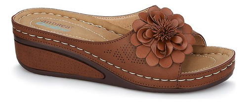 Zapato Formal Q43342pr Plantilla Acojinada Comoda Flor