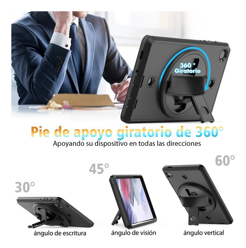 C Funda Para Galaxy Tab A7 Lite T220 T225 8.7 Anticaída