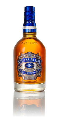 Imagem 1 de 5 de Whisky 18 Anos Gold Signature 750ml Chivas Regal