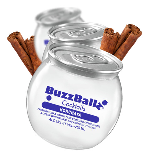 Buzzballz 200 Ml Horchata 5 Pack Listo Para Beber