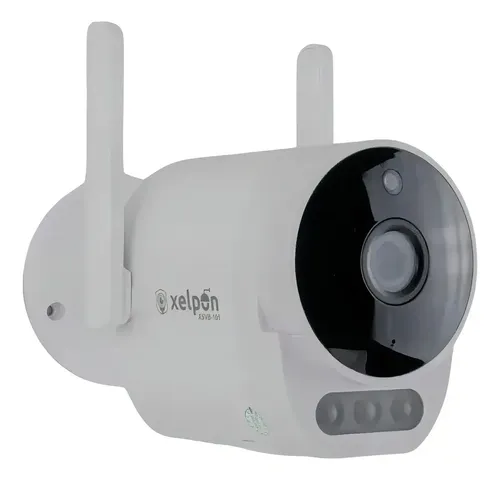 Câmera Segurança Inteligente Externa Wifi 3mp Smart Noturna Branco