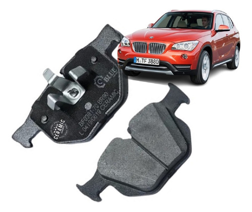 Past Freio Premium Nanocerâmica Tras Bmw X1 - E84 2009/2015