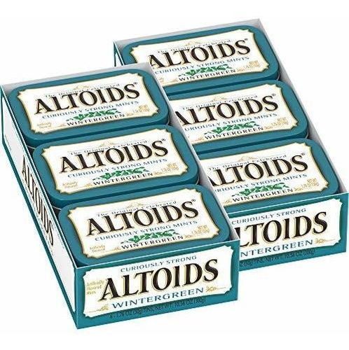 Mentas Miga De Pan - Altoids Classic Wintergreen Breath Mint