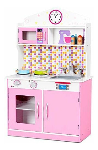  Juguete De Cocina Madera Para Niños