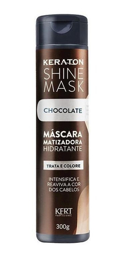 Máscara Matizadora Keraton Shine Mask - Chocolate 300g