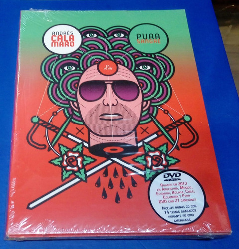 Calamaro Pura Sangre 2014 Cd+dvd Nuevo Sellado Ediargent Jcd