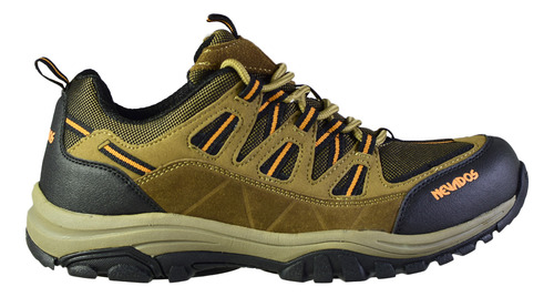 Zapatillas Nevados Yosemite Trekking Simil Hombre Brown/oran