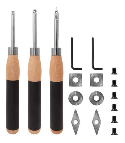 Gubias De Torneado Para Madera Con Insertos De Carburo