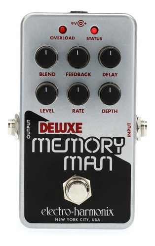 Pedal Nano Deluxe Memory Man Electro Harmonix, fabricado en EE. UU.