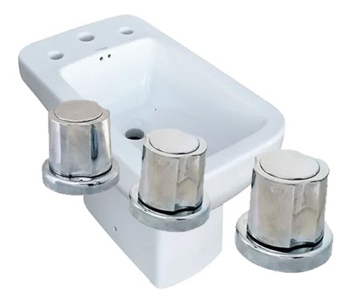 Griferia Aqualaf Austral Cromo Cromado + Bidet Dioniso