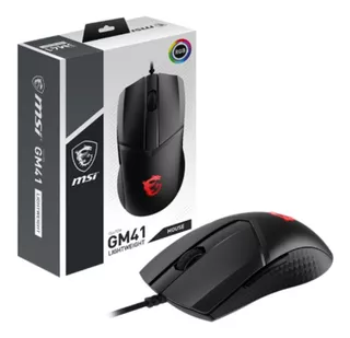 Mouse Gamer Msi Clutch Gm41 Lightweight, Hasta 16000dpi, Usb