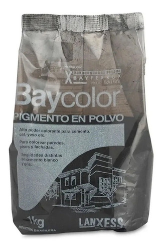 Baycolor Pigmento Para Pisos - Óxido Baycolor Para Pisos