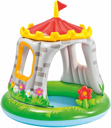 Piscina Castillo Inflable Con Teho Intex 57122