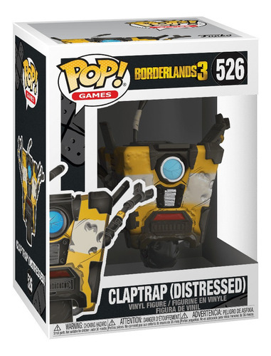 Funko Pop! Juegos: Borderlands 3, Claptrap