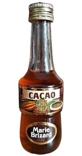 Botellita Miniatura Licor De Cacao Marie Brizard Francia