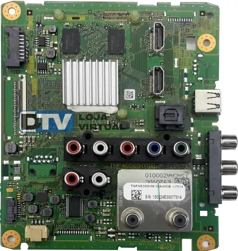 Placa principal tv panasonic tc-39a400b 