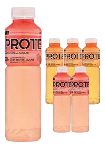 Pack 6 Proteina Liquida Whey  500ml - Winkler Nutrition