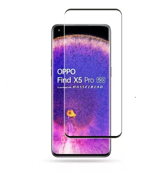 Cristal Templado Oppo Find X5 Pro Calidad Premium Curvo Full