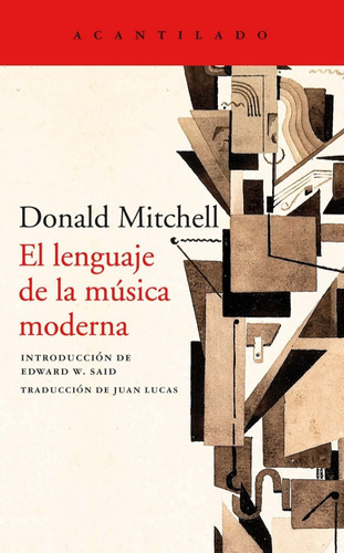 El Lenguaje De La Música Moderna, De Donald Mitchell. Editorial Acantilado En Español