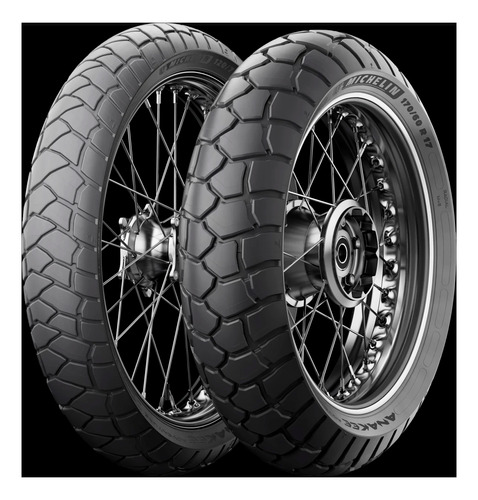 Imagen 2 de 10 de Caucho Para Moto Michelin 130/80r17 65h Anakee Adventure R