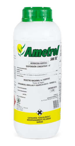 Ametrol Herbicida De Uso Agricola X 1 L