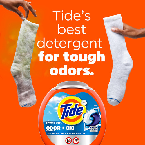 Detergente Para Roupa Tide Ultra Oxi Power Pods 18 Pacotes