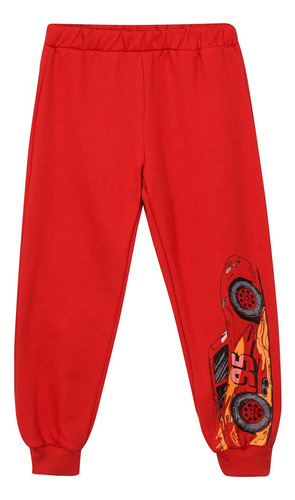 Jogging Cars Pantalon Con Frisa Niños Original Disney