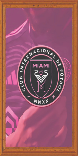 Banner Gigantografía Lona Cumpleaños Messi Inter Miami Logo