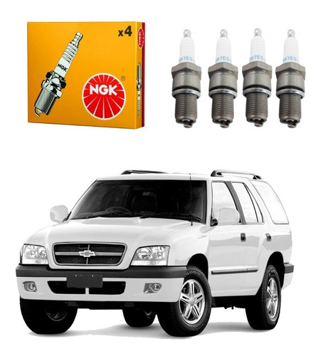 Velas Ignição Ngk Blazer 2.4 8v 2009