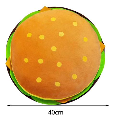 Cojín De Juguete De Peluche Con Hamburguesa Con Queso, Ropa