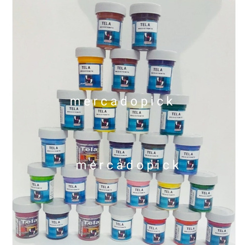 Pintura Para Tela Cantek 30cc Por 12 Unidades