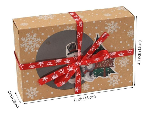 Caixa Presente Enfeite Natal | MercadoLivre 📦
