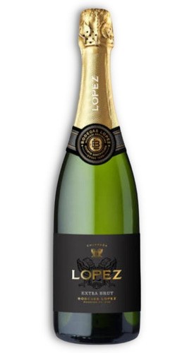 López Vino Espumante Extra Brut 750ml Alto Valle Del Río 