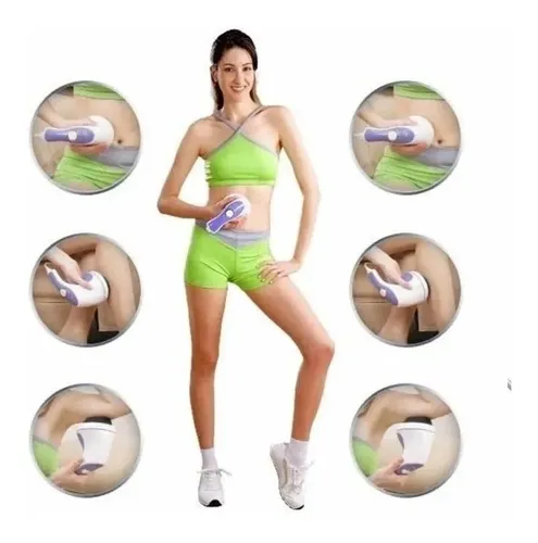 Masajeador Eléctrico Corporal Relax & Tone 4 Cabezaas Relaja