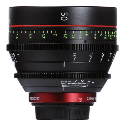 Canon Cn-e 50mm T1.3 L F Cine Lente