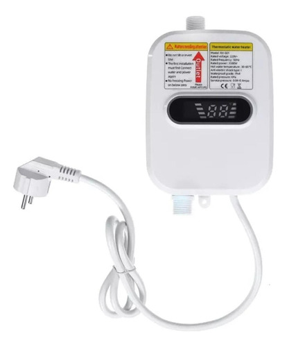Mini Calentador Agua 220 Con Ducha Agua Caliente Instantánea