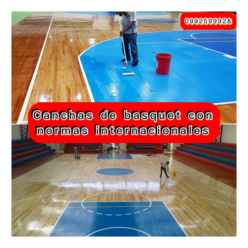 Canchas De Basquet, Coliseo, Duela, Pisos De Madera, Pulido