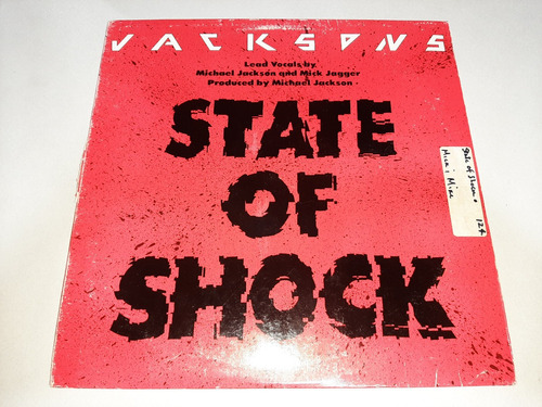 Lp Vinilol The Jacksons State Of Shock Michael Jackson Pop