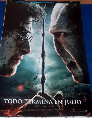 Poster Original De Cine/ Harry Potter/ 2011/ 