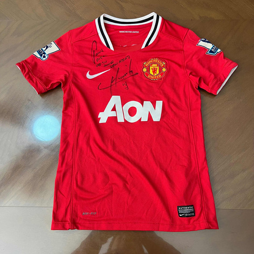 Jersey Nike Manchester United Chicharito Autografiado