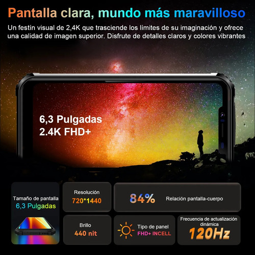 X-tigi Bison1 Teléfono Dual Sim Ram 6gb 64gb Rom Smartphone