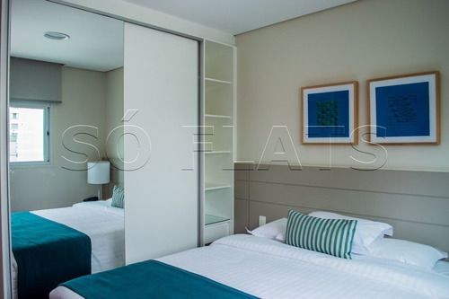 Imagem 9 de 15 de Flat No Paraíso, Fora Do Pool, Próximo Ao Shopping Paulista - Sf27238