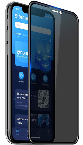 Vidrio Templado 3d Anti Espia iPhone 11 Pro Envio Gratis !!!