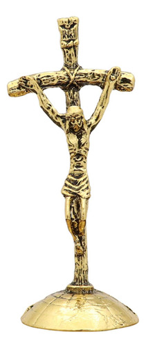 Crucifijo De Mesa, Estatua De Jesús Con Cruz De Estilo C