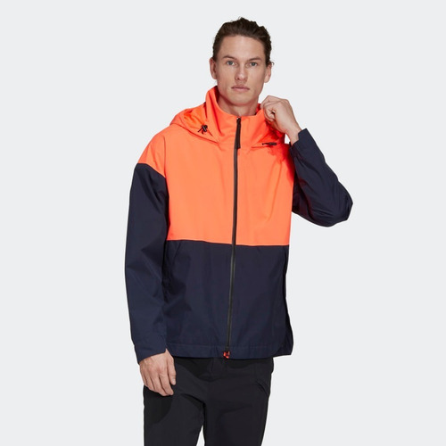Imagen 2 de 9 de Chaqueta Hombre adidas Terrex Urban Rain Rdy Impermeable