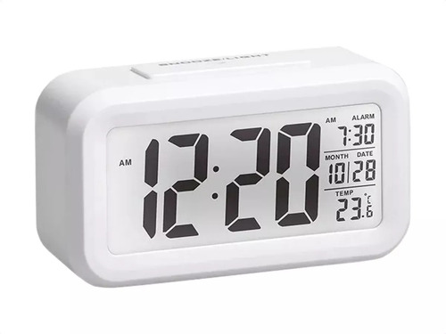 Reloj Despertador Con Fecha Y Temperatura Alarma - Sertel