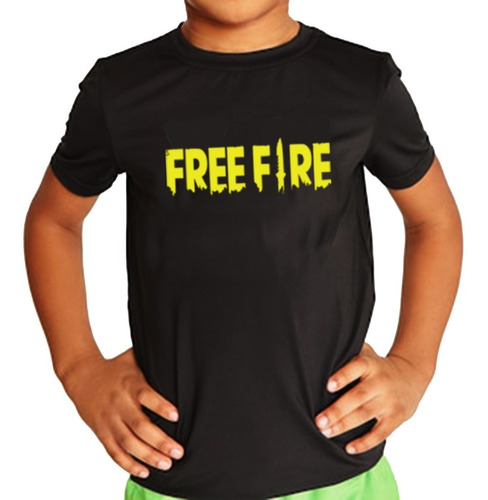 Remera Free Fire Para Chicos