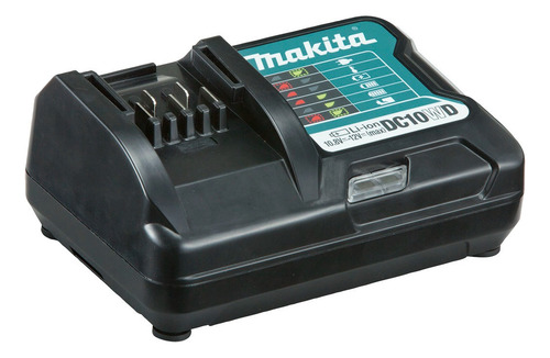 Taladro angular con batería DA333DWye de 12 V, color azul Makita Bivolt