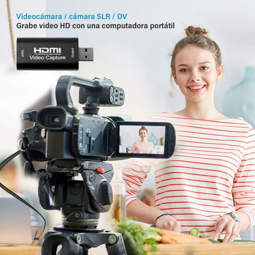 Imagen 4 de 7 de Tarjeta De Captura De Video Hdmi 2.0 A Usb Fhd